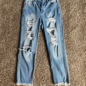 Hollister mom jeans